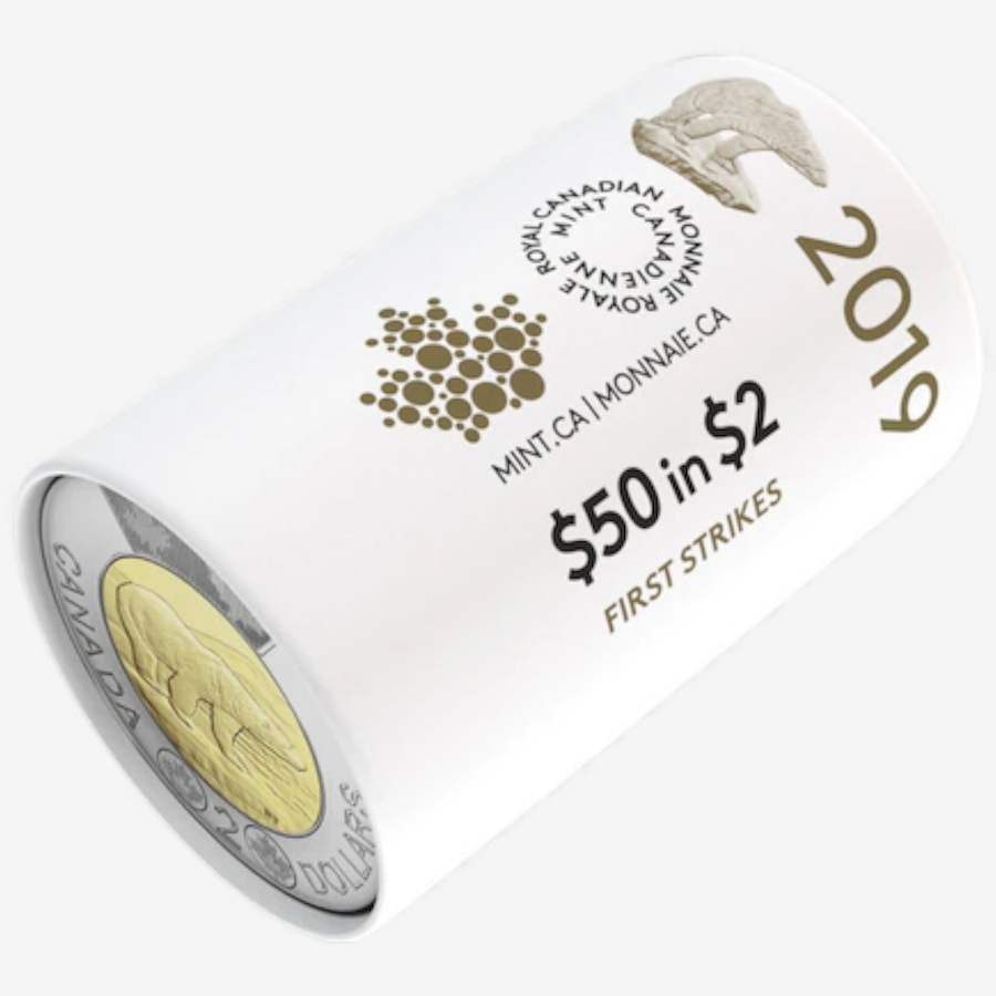 Image 727051_ALTMORE1.jpg, Product 727-051 / Price $499.95, Complete 2019 Special Wrap Coin Collection Including all First-Strikes, Half-Dollars and Commemoratives (total of nine mint rolls, 355 coins) from Royal Canadian Mint (RCM) on TSC.ca's Coins department