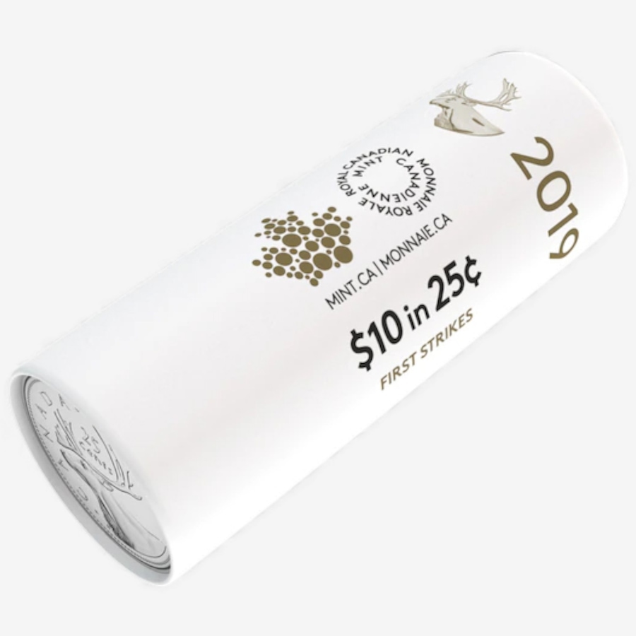 Image 727051_ALTMORE3.jpg, Product 727-051 / Price $499.95, Complete 2019 Special Wrap Coin Collection Including all First-Strikes, Half-Dollars and Commemoratives (total of nine mint rolls, 355 coins) from Royal Canadian Mint (RCM) on TSC.ca's Coins department