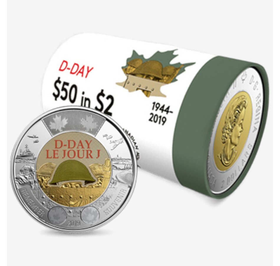 Image 727051_ALTMORE9.jpg, Product 727-051 / Price $499.95, Complete 2019 Special Wrap Coin Collection Including all First-Strikes, Half-Dollars and Commemoratives (total of nine mint rolls, 355 coins) from Royal Canadian Mint (RCM) on TSC.ca's Coins department