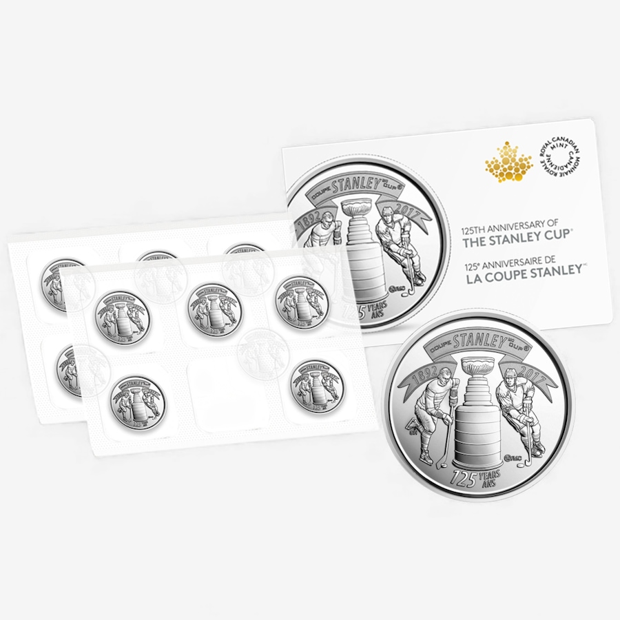 Image 727052_ALTMORE8.jpg, Product 727-052 / Price $749.95, Complete 2017 Mint Roll Collection Including Regular Design First-Strikes, All Canada 150 Commemoratives, Half-Dollars and Other Commemoratives (total 12 mint rolls plus additional coins, 425 coins) from Royal Canadian Mint (RCM) on TSC.ca's Coins department
