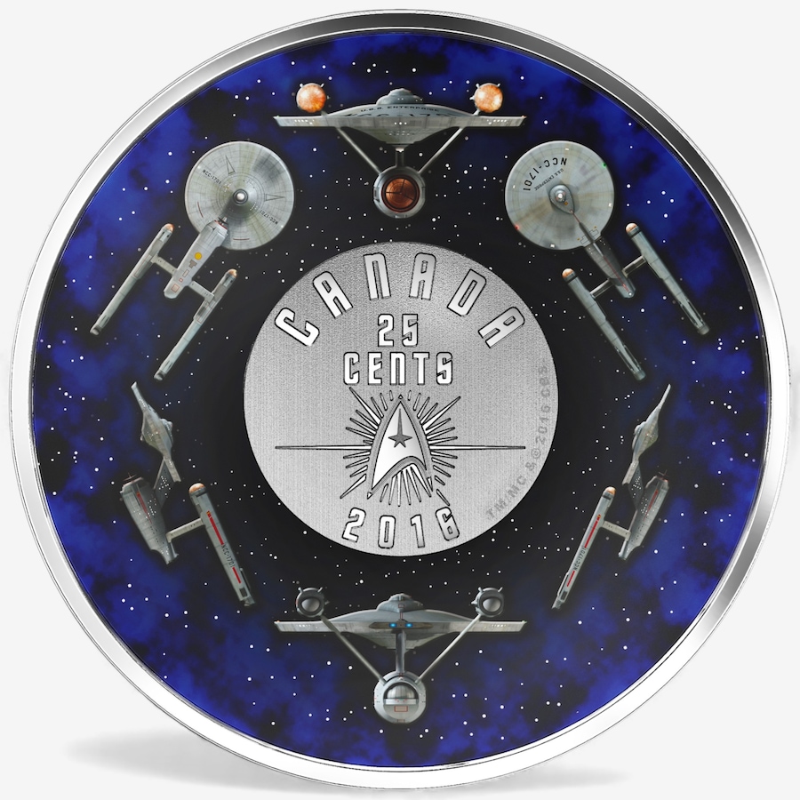 Image 727053_ALTMORE2.jpg, Product 727-053 / Price $34.95, 2016 Star Trek Coin and Stamp Set from Royal Canadian Mint (RCM) on TSC.ca's Coins department