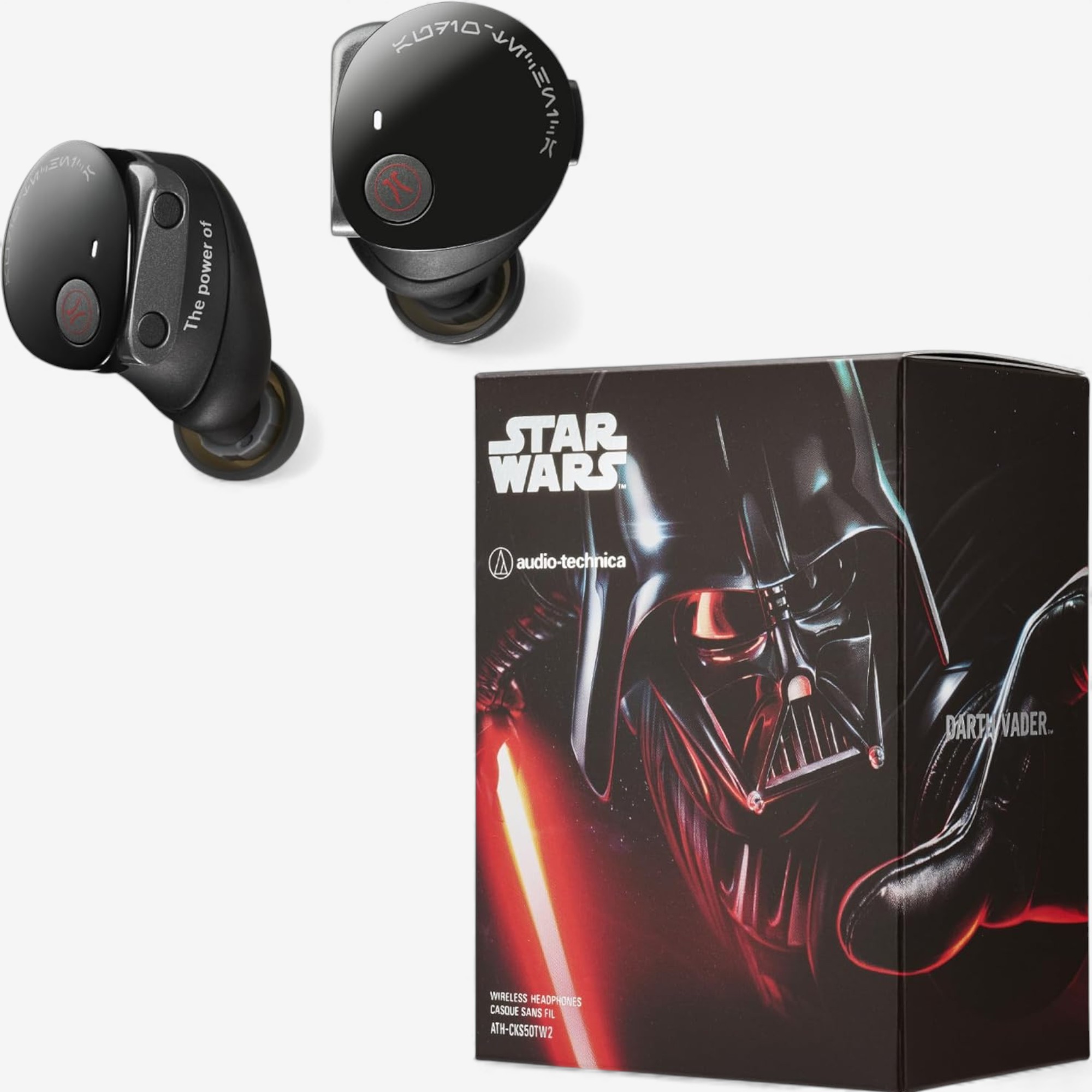 Audio-Technica True Wireless Earbuds Star Wars Darth Vader Limited