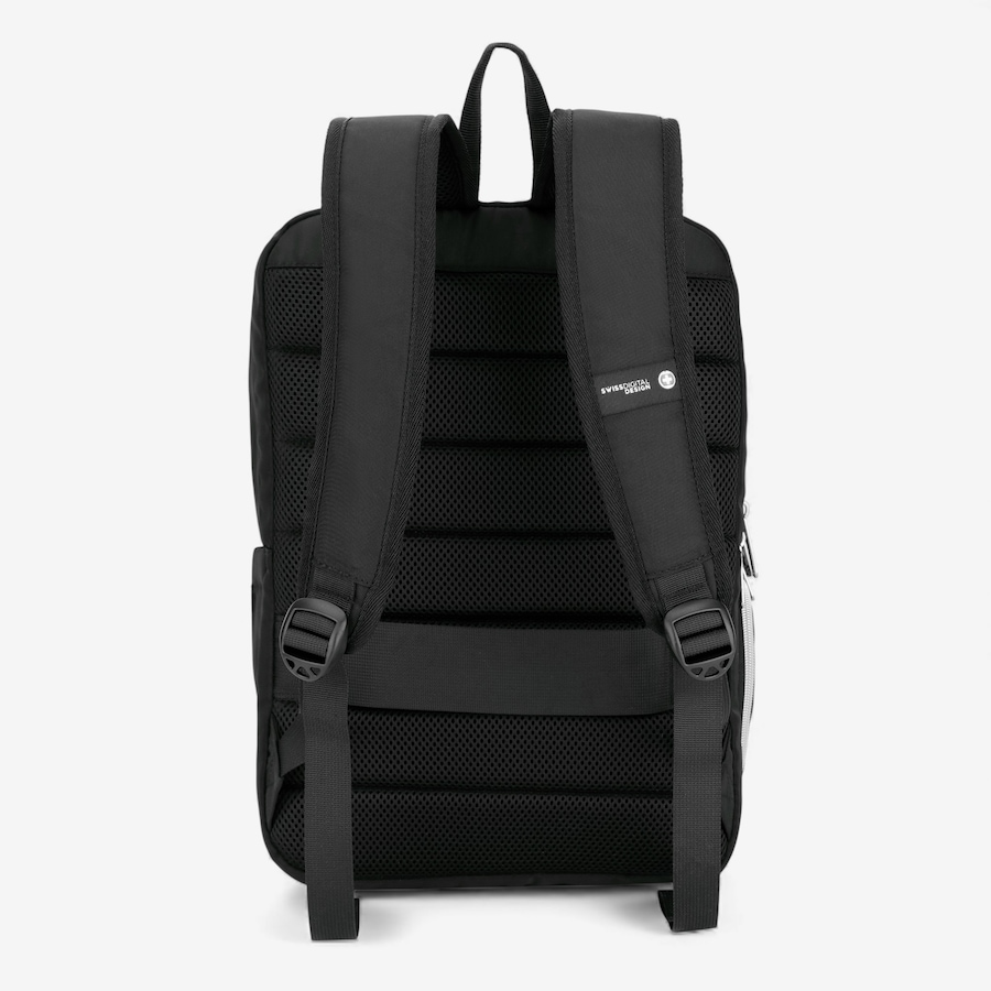 Image 727083_ALTMORE3.jpg, Product 727-083 / Price $139.99, Swiss Digital Katy Rose Black Platinum Backpack with SD Finder Keychain from Swiss digital on TSC.ca's Home & Garden department