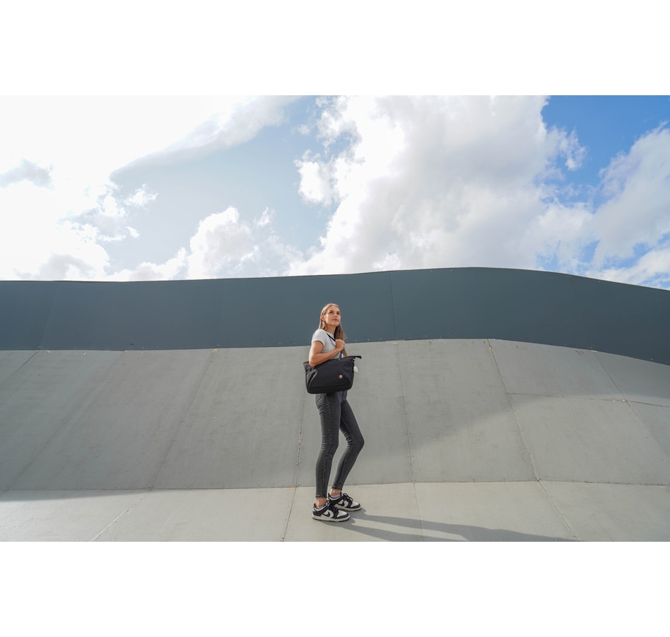 Image 727084_ALTMORE14.jpg, Product 727-084 / Price $119.99, Swiss Digital Katy Rose NG Black Tote Bag with LED from Swiss digital on TSC.ca's Fashion department