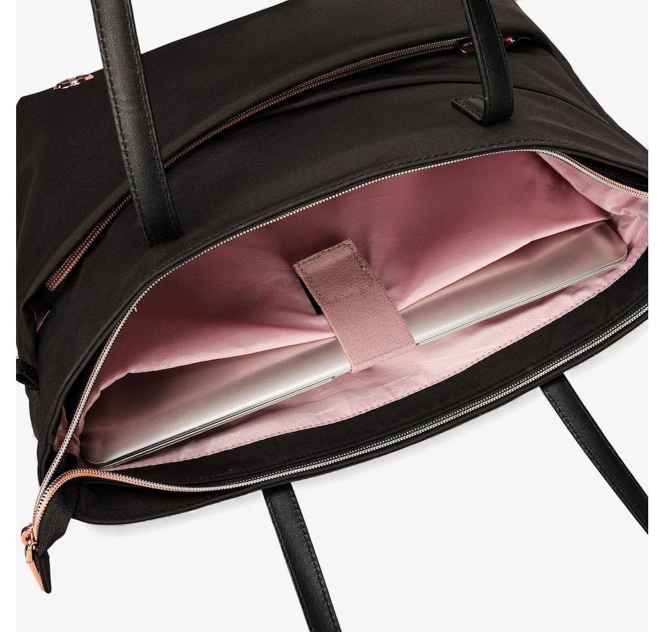 Image 727084_ALTMORE5.jpg, Product 727-084 / Price $119.99, Swiss Digital Katy Rose NG Black Tote Bag with LED from Swiss digital on TSC.ca's Fashion department