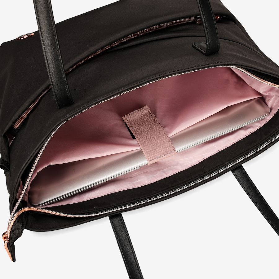 Image 727084_ALTMORE5.jpg, Product 727-084 / Price $119.99, Swiss Digital Katy Rose NG Black Tote Bag with LED from Swiss digital on TSC.ca's Fashion department