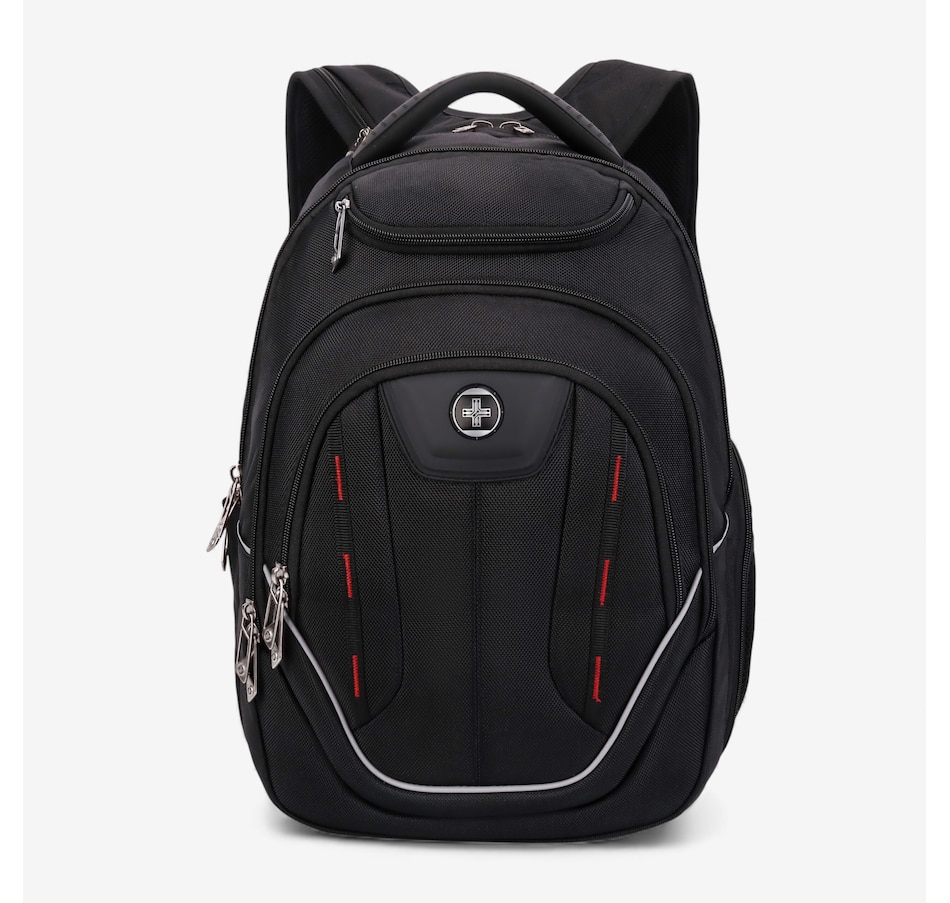 Image 727086.jpg, Product 727-086 / Price $139.99, Swiss Digital Terabyte Black Backpack with SD Finder Keychain from Swiss digital on TSC.ca's Home & Garden department