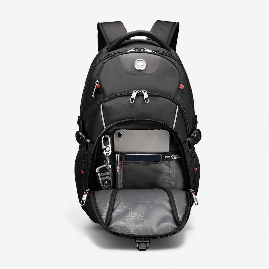 Image 727092_ALTMORE5.jpg, Product 727-092 / Price $99.99, Swiss Digital Kappel Backpack with SD Finder Keychain from Swiss digital on TSC.ca's Home & Garden department