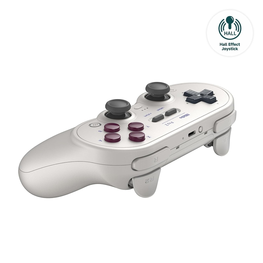 Image 727101_ALTMORE1.jpg, Product 727-101 / Price $69.99, 8BitDo Pro 2 Bluetooth Controller for Switch/Switch 2 from 8BitDo on TSC.ca's Electronics department
