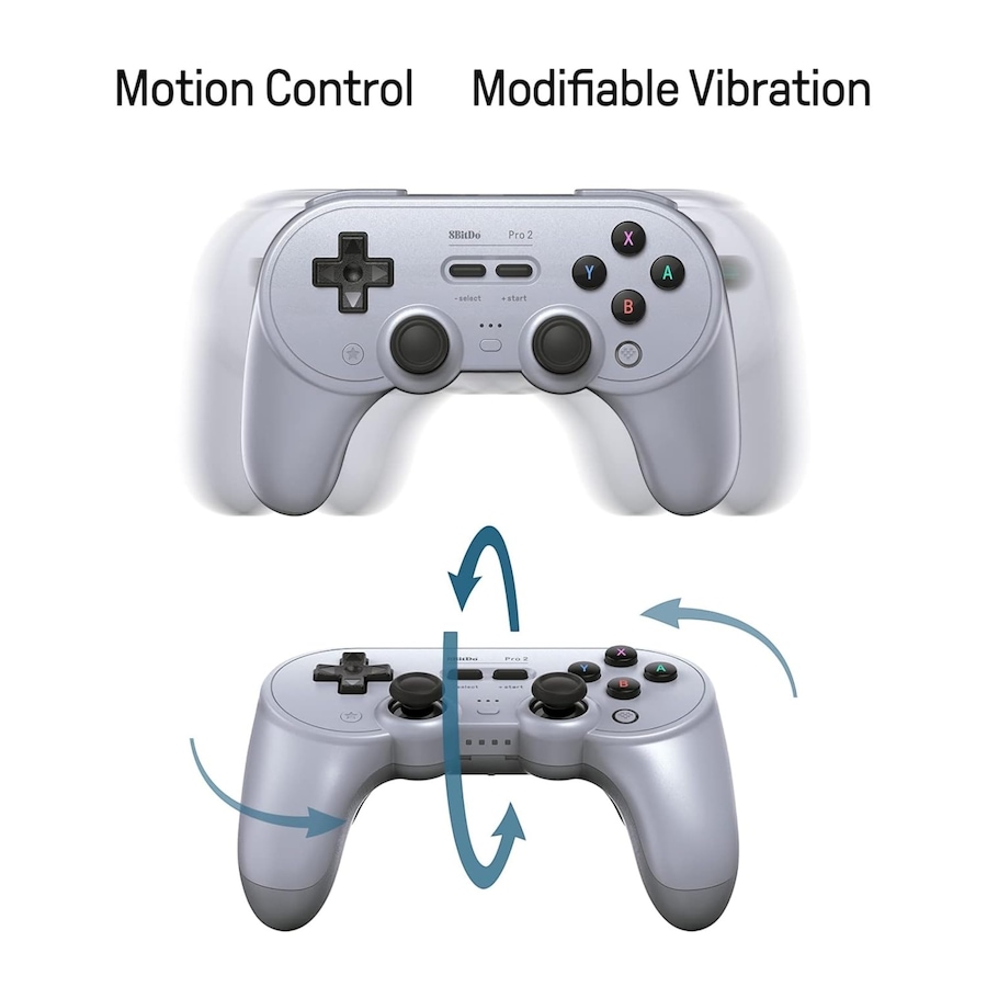Image 727101_ALTMORE3.jpg, Product 727-101 / Price $69.99, 8BitDo Pro 2 Bluetooth Controller for Switch/Switch 2 from 8BitDo on TSC.ca's Electronics department
