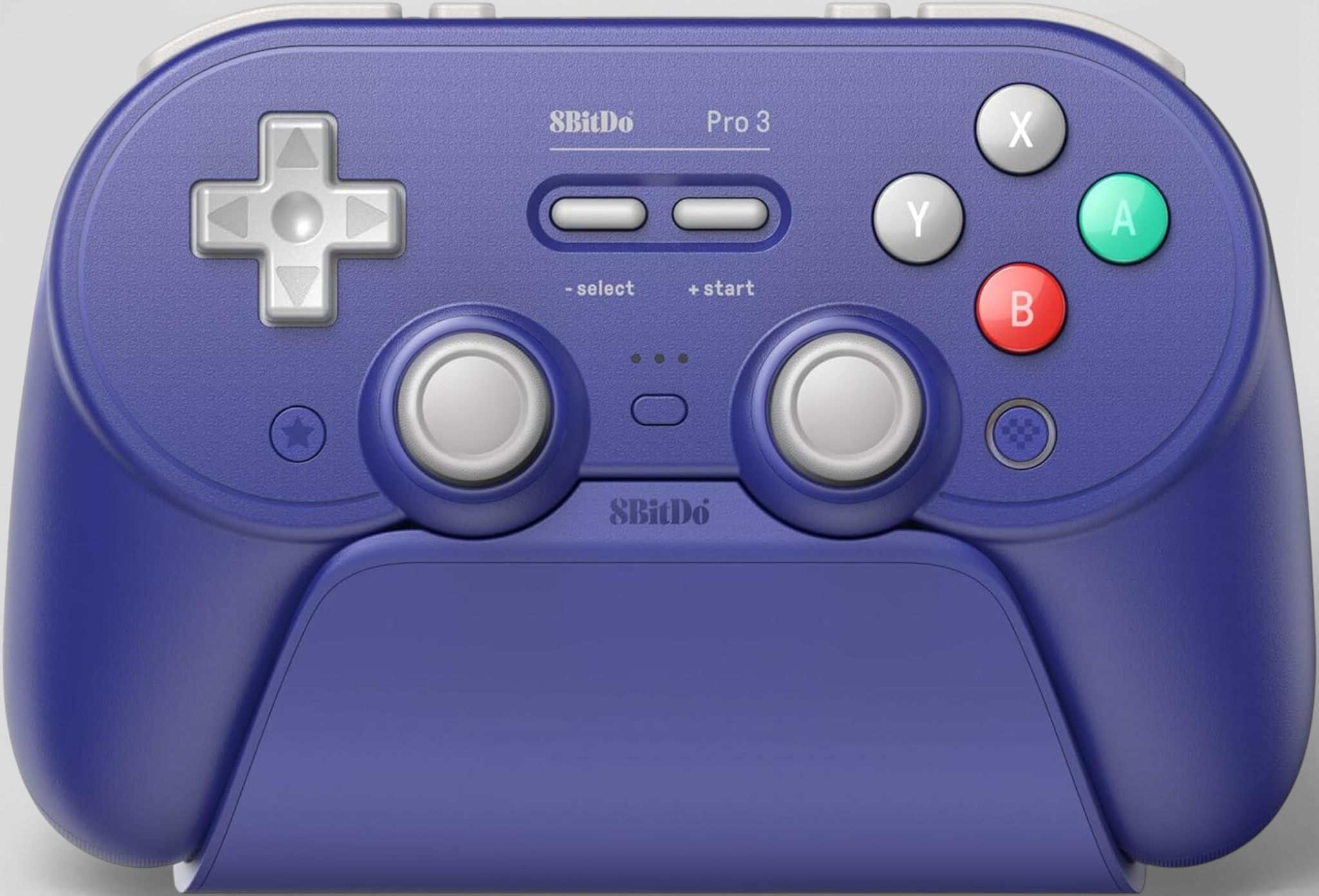 8BitDo Pro 3 Bluetooth Controller for Switch/Switch 2 (purple