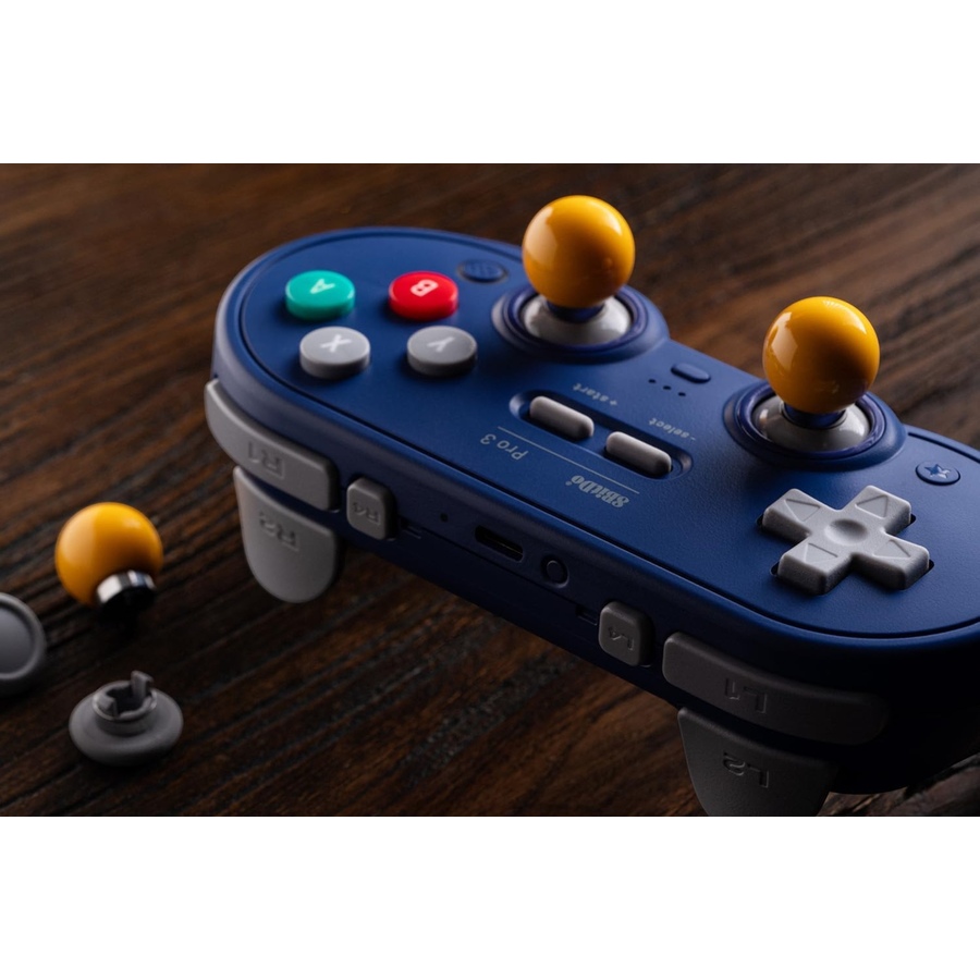 Image 727103_ALTMORE4.jpg, Product 727-103 / Price $79.99, 8BitDo Pro 3 Bluetooth Controller for Switch/Switch 2 (purple) from 8BitDo on TSC.ca's Electronics department