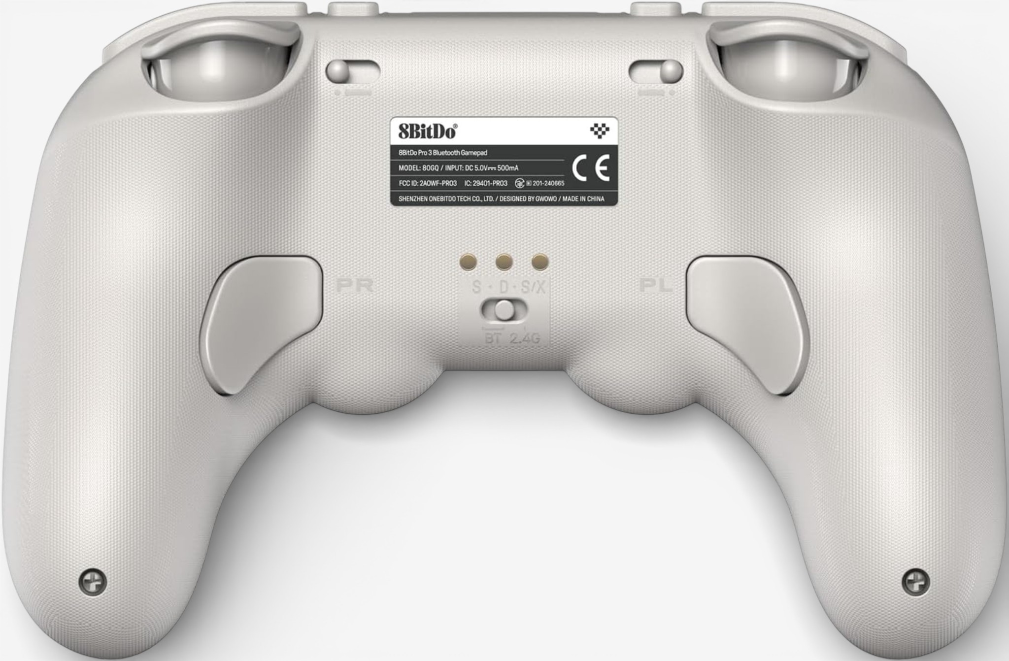 8BitDo Pro 3 Bluetooth Controller for Switch/Switch 2 (white) - TSC.ca