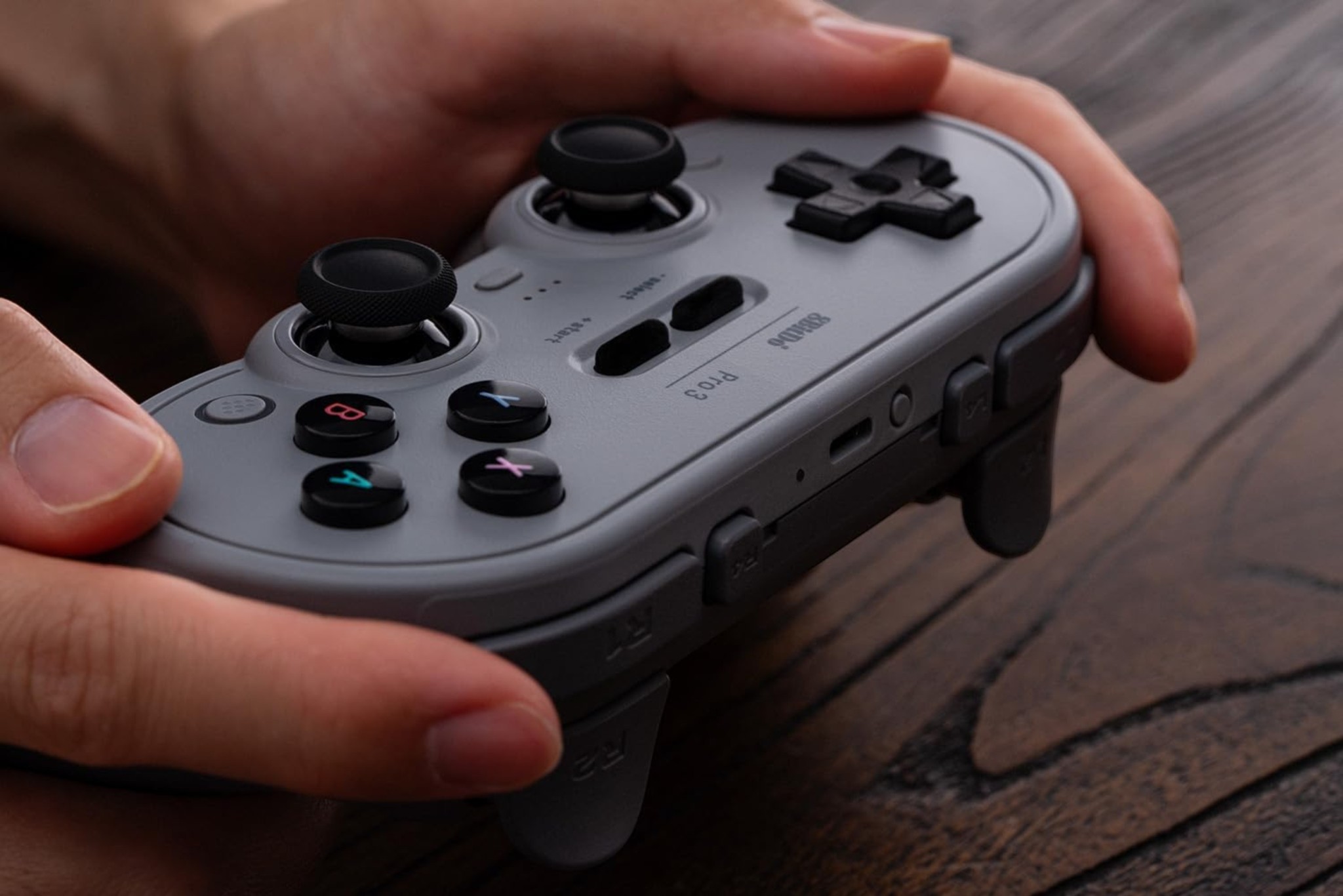 8BitDo Pro 3 Bluetooth Controller for Switch/Switch 2 (grey) - TSC.ca