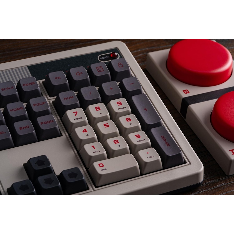 Image 727106_ALTMORE3.jpg, Product 727-106 / Price $169.99, 8BitDo Retro 108 Mechanical Keyboard for Windows/Android from 8BitDo on TSC.ca's Electronics department
