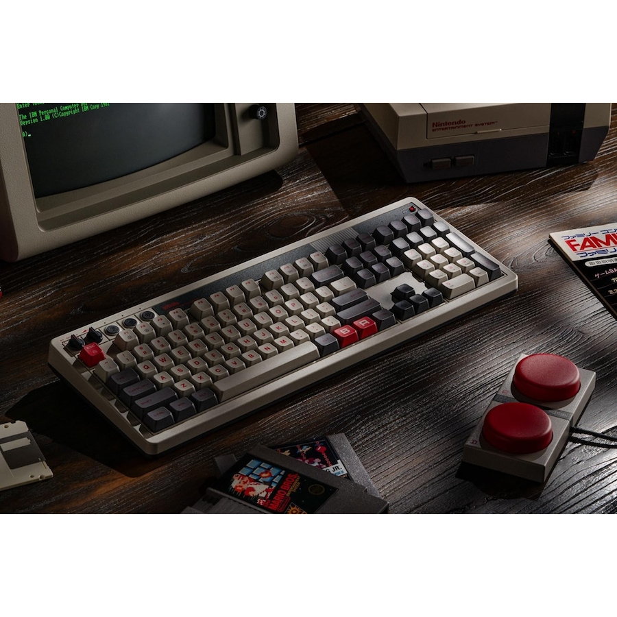 Image 727106_ALTMORE4.jpg, Product 727-106 / Price $169.99, 8BitDo Retro 108 Mechanical Keyboard for Windows/Android from 8BitDo on TSC.ca's Electronics department
