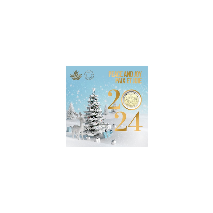 Image 727275.jpg, Product 727-275 / Price $24.95, 2024 Holiday Gift Coin Set With Special Edition Skiing Beaver Dollar Coin from Royal Canadian Mint (RCM) on TSC.ca's Coins department
