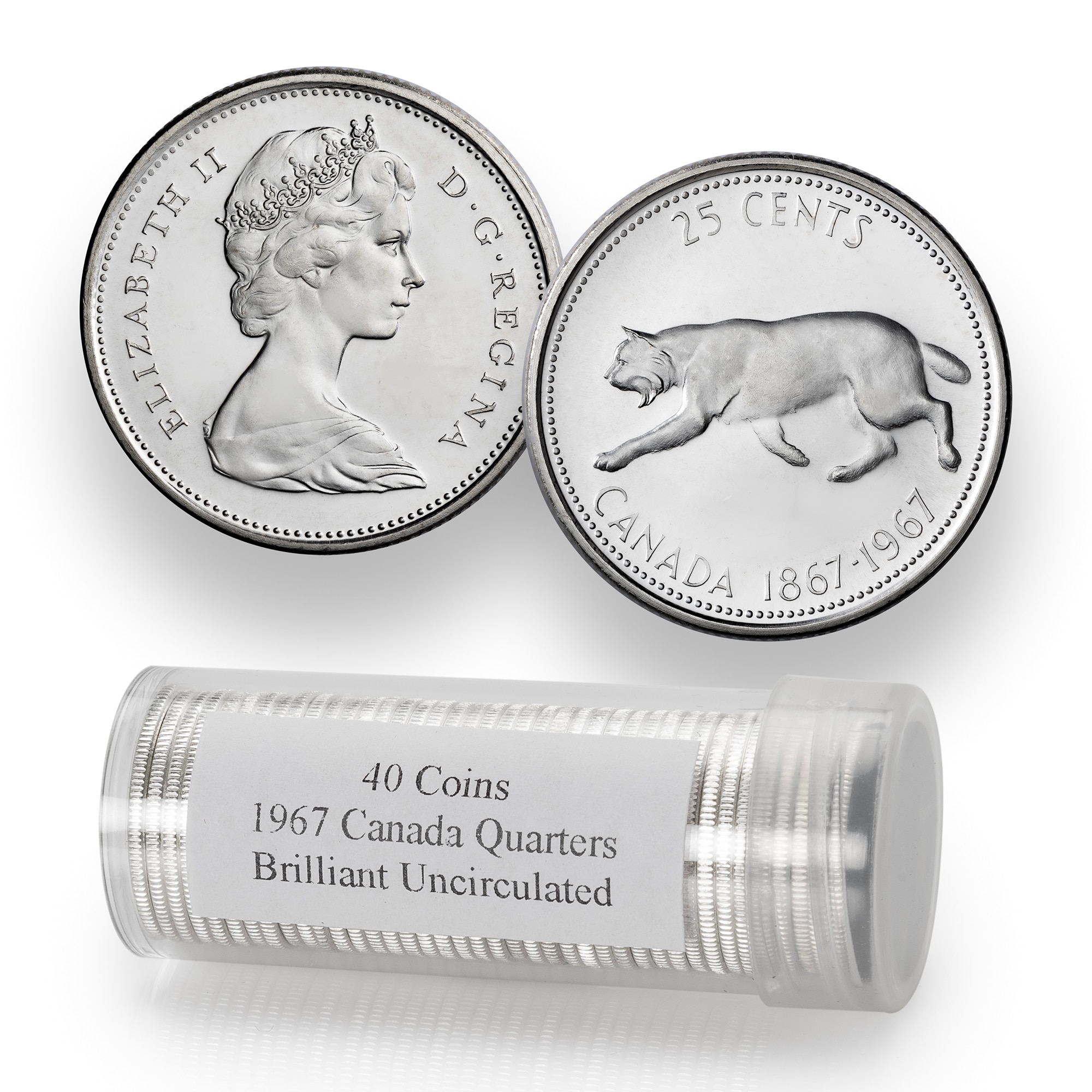 ⭐︎Quu⭐︎ 1967 Centennial Issue Original Uncirculated Silver Quarter
