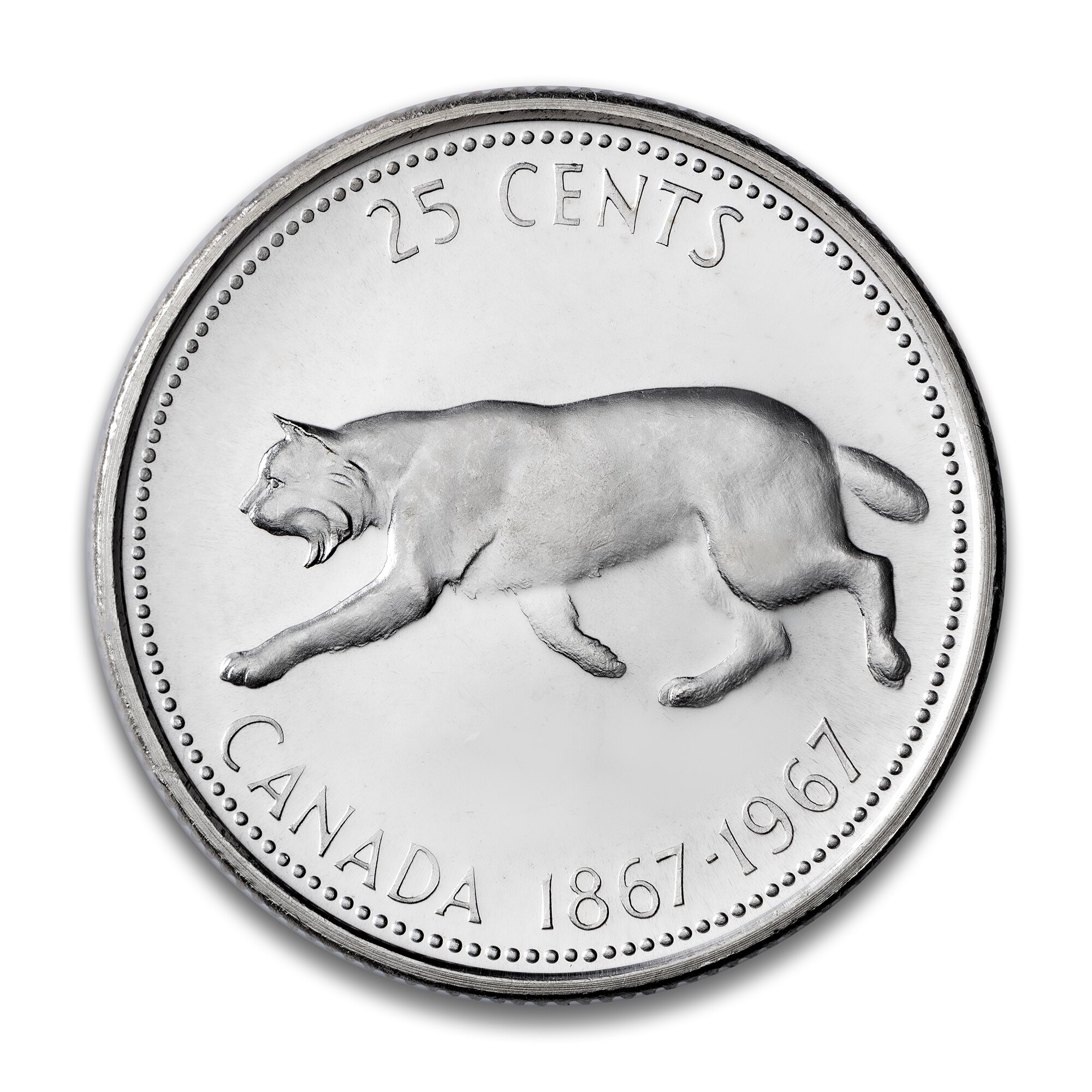 1967 Centennial Issue Original Uncirculated Silver Quarter