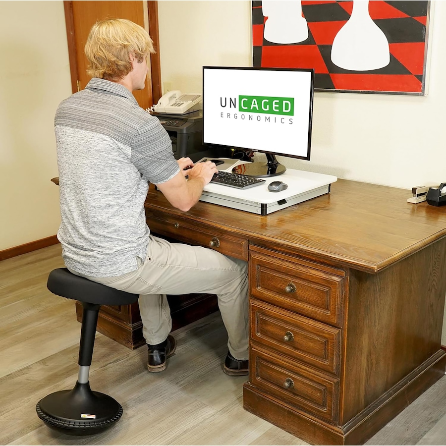 Image 727288_ALTMORE5.jpg, Product 727-288 / Price $189.99, Uncaged Ergonomics ChangeDesk Mini-Laptop Riser from Uncaged Ergonomics on TSC.ca's Electronics department