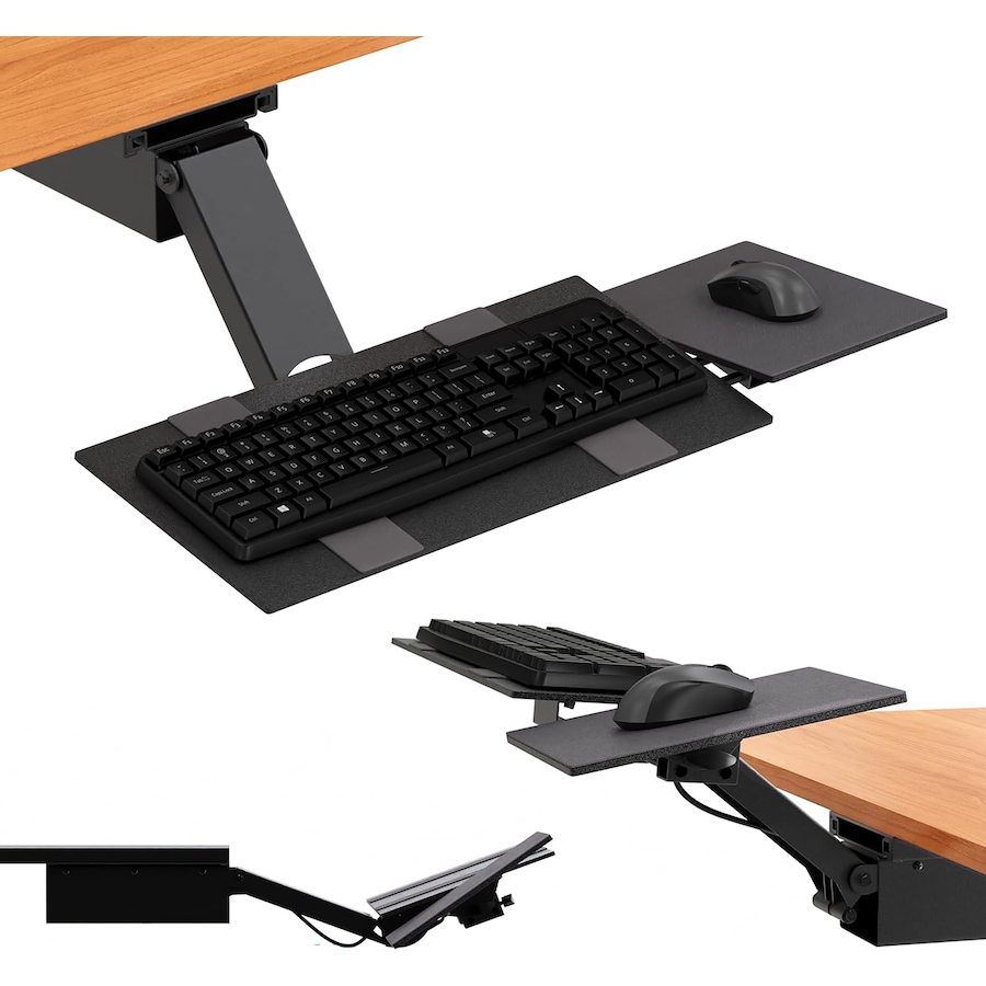 Image 727290_ALTMORE1.jpg, Product 727-290 / Price $199.99, Uncaged Ergonomics KT2 Under-Desk Keyboard Tray from Uncaged Ergonomics on TSC.ca's Electronics department