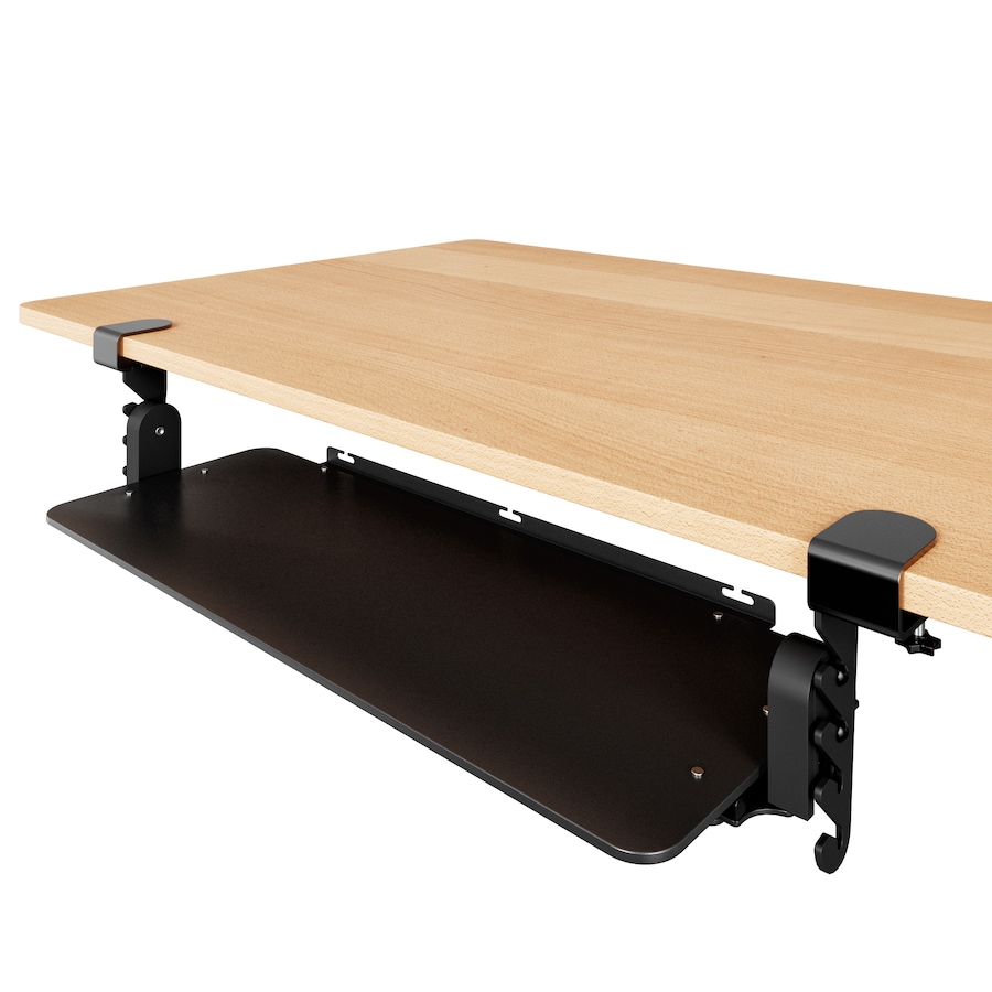 Image 727293.jpg, Product 727-293 / Price $109.99, Uncaged Ergonomics KT4 Clamp-On Keyboard Tray from Uncaged Ergonomics on TSC.ca's Electronics department