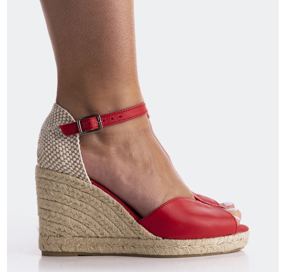 Image 727457_RED.jpg, Product 727-457 / Price $138.00, L'Intervalle Marzia Sandal from L'Intervalle on TSC.ca's Clothing & Shoes department