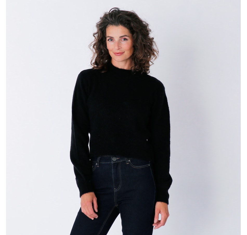 Image 727471_BLK.jpg, Product 727-471 / Price $235.00, Amanda Maria Mohair Sweater from Amanda Maria on TSC.ca's Fashion department