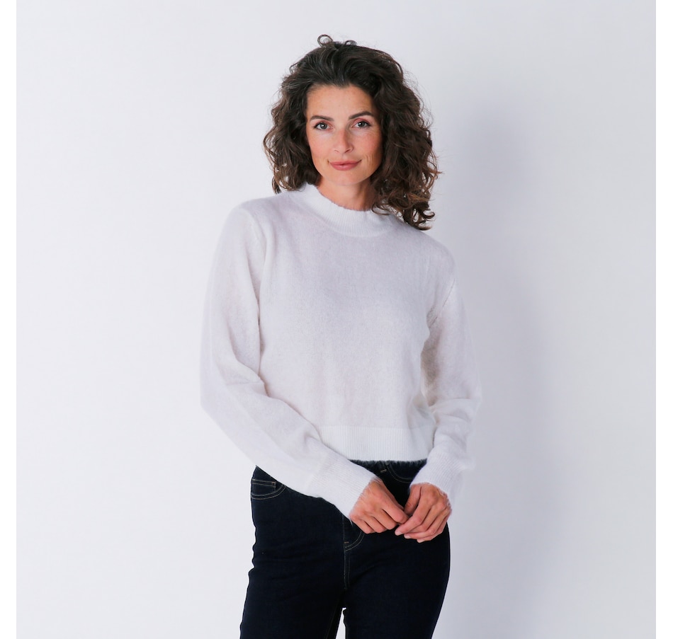 Image 727471_IVR.jpg, Product 727-471 / Price $235.00, Amanda Maria Mohair Sweater from Amanda Maria on TSC.ca's Fashion department