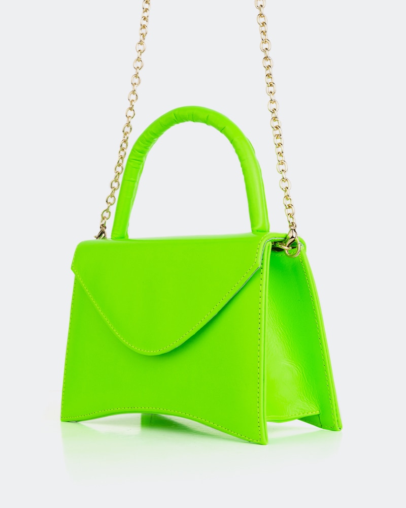 Neon green outlet small bag