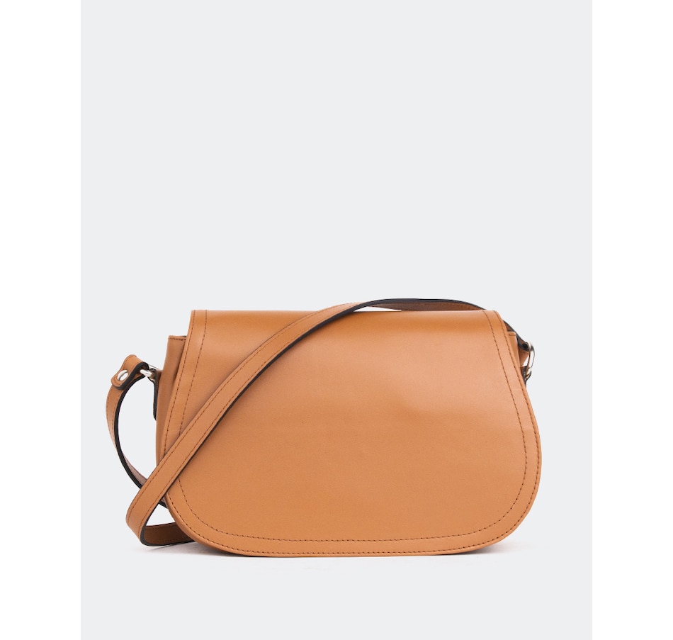 Image 727511_BRN.jpg, Product 727-511 / Price $168.00, L'Intervalle Rombo Crossbody Bag from L'Intervalle on TSC.ca's Clothing & Shoes department