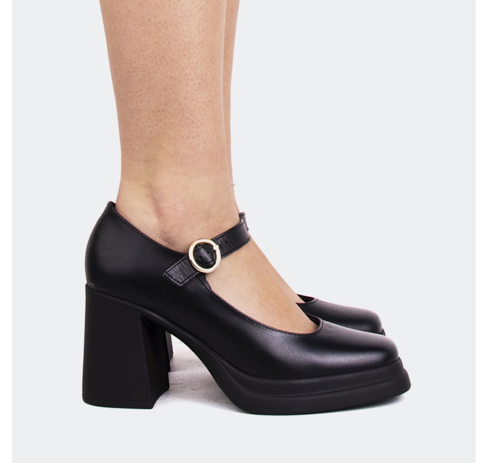 Image 727513_BLK.jpg, Product 727-513 / Price $148.00, L'Intervalle Salaria Mary Jane Pump from L'Intervalle on TSC.ca's Clothing & Shoes department