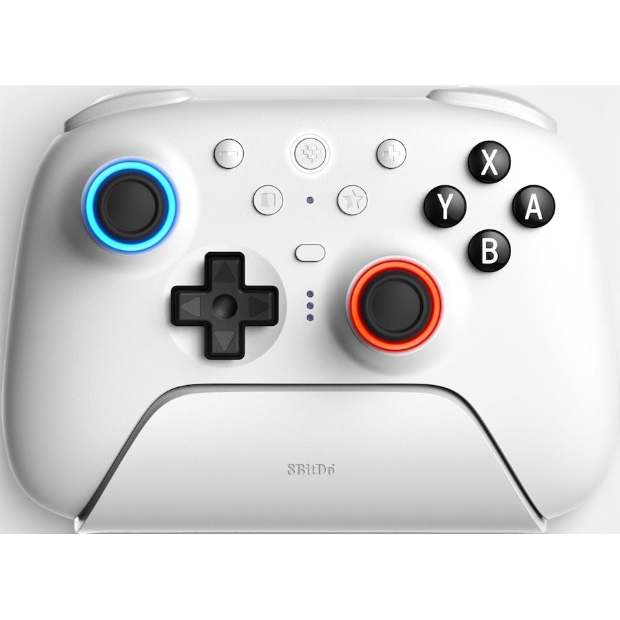 Image 727570.jpg, Product 727-570 / Price $79.99, 8BitDo Ultimate 2 Bluetooth Controller for Switch/Switch 2/Windows PC (white) from 8BitDo on TSC.ca's Electronics department