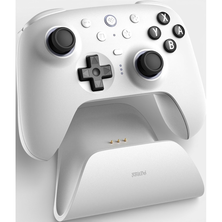 Image 727570_ALTMORE1.jpg, Product 727-570 / Price $79.99, 8BitDo Ultimate 2 Bluetooth Controller for Switch/Switch 2/Windows PC (white) from 8BitDo on TSC.ca's Electronics department