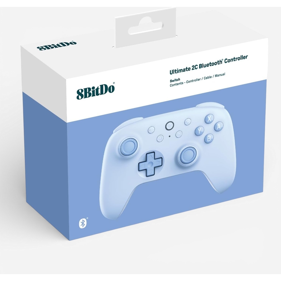 Image 727574_ALTMORE9.jpg, Product 727-574 / Price $44.99, 8BitDo Ultimate 2C Bluetooth Controller for Switch/Switch 2 (blue) from 8BitDo on TSC.ca's Electronics department