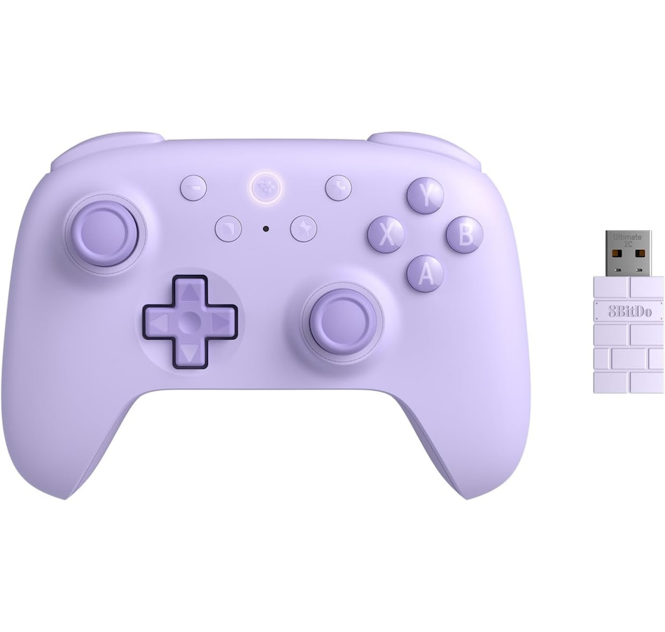 Image 727580.jpg, Product 727-580 / Price $42.99, 8BitDo Ultimate 2C Wireless Controller for Windows PC/Android (purple) from 8BitDo on TSC.ca's Electronics department