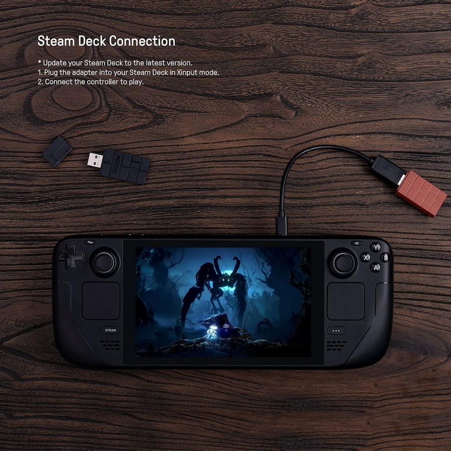 Image 727584_ALTMORE4.jpg, Product 727-584 / Price $26.99, 8BitDo Wireless USB Adapter 2 for Switch/Windows/Mac/Steam Deck from 8BitDo on TSC.ca's Electronics department