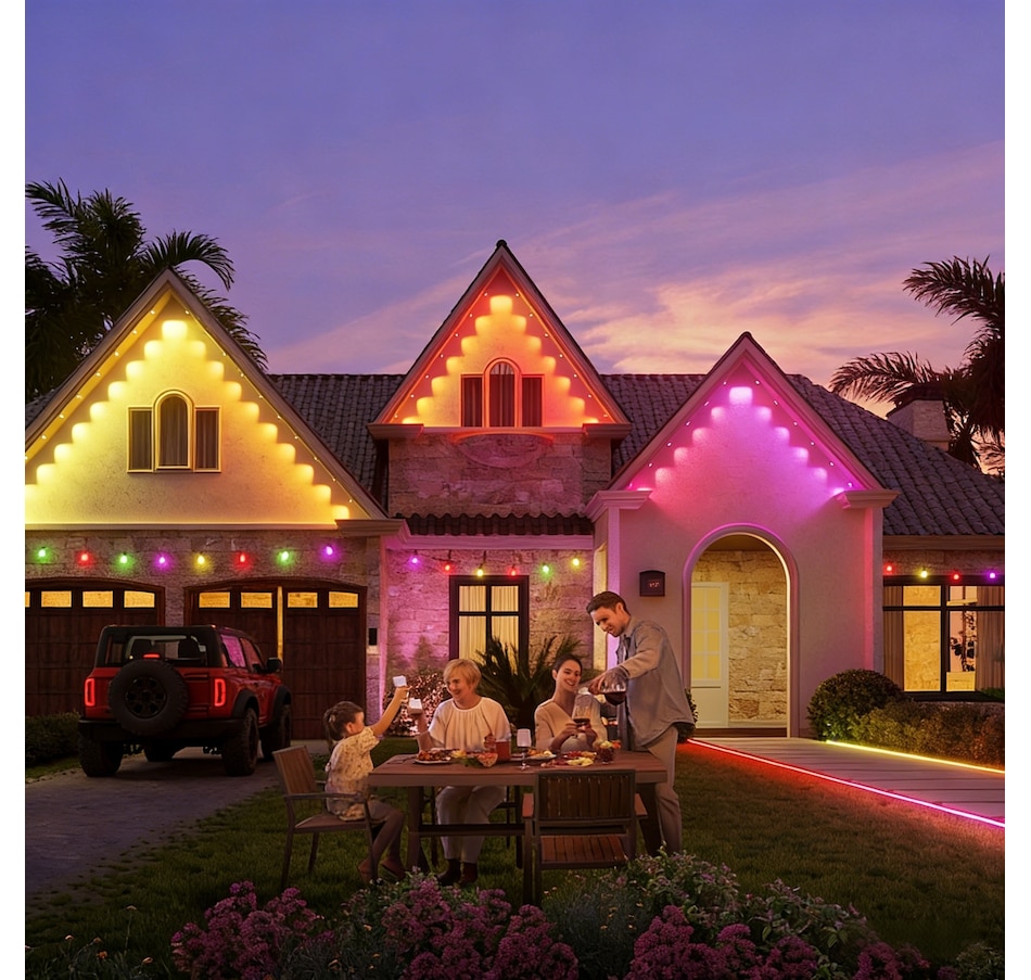 Image 727586_ALTMORE4.jpg, Product 727-586 / Price $79.99, Govee RGBIC 6.5' Smart Colour-Changing LED Rope Lights from Govee on TSC.ca's Home & Garden department