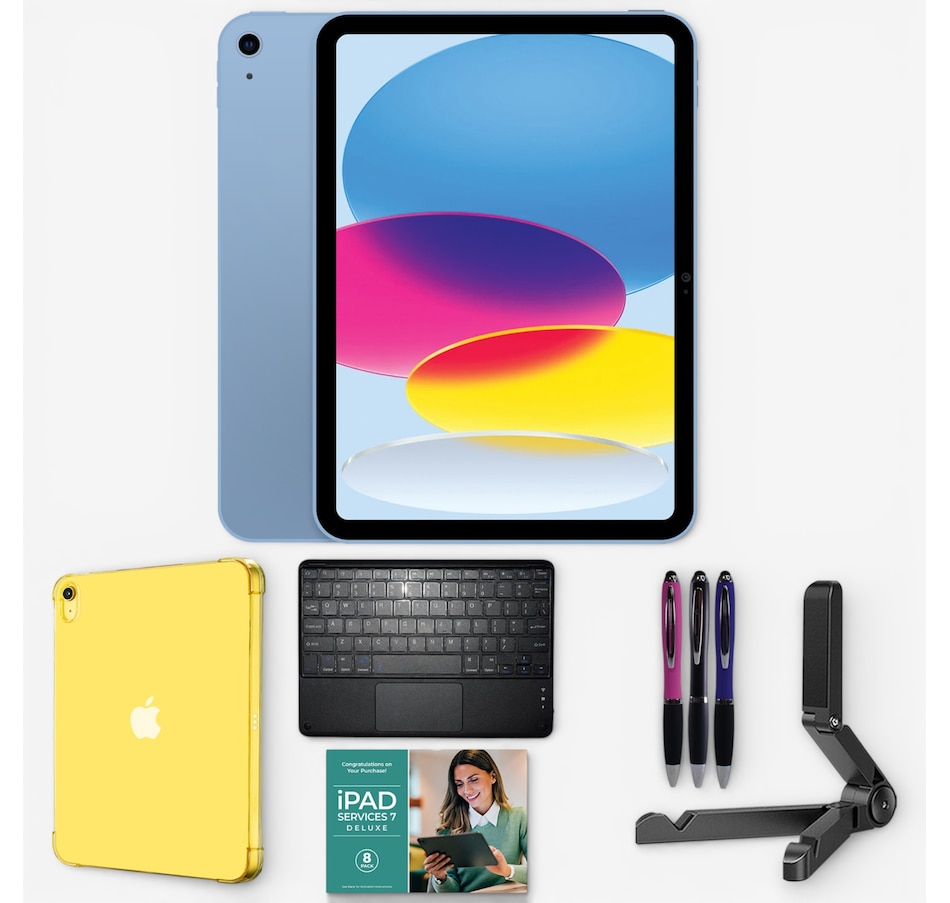 Image 727594_BLYE.jpg, Product 727-594 / Price $659.99 - $1,169.99, Apple iPad A16 11" Tablet Bundle (11th gen, 2025) from Apple on TSC.ca's Electronics department