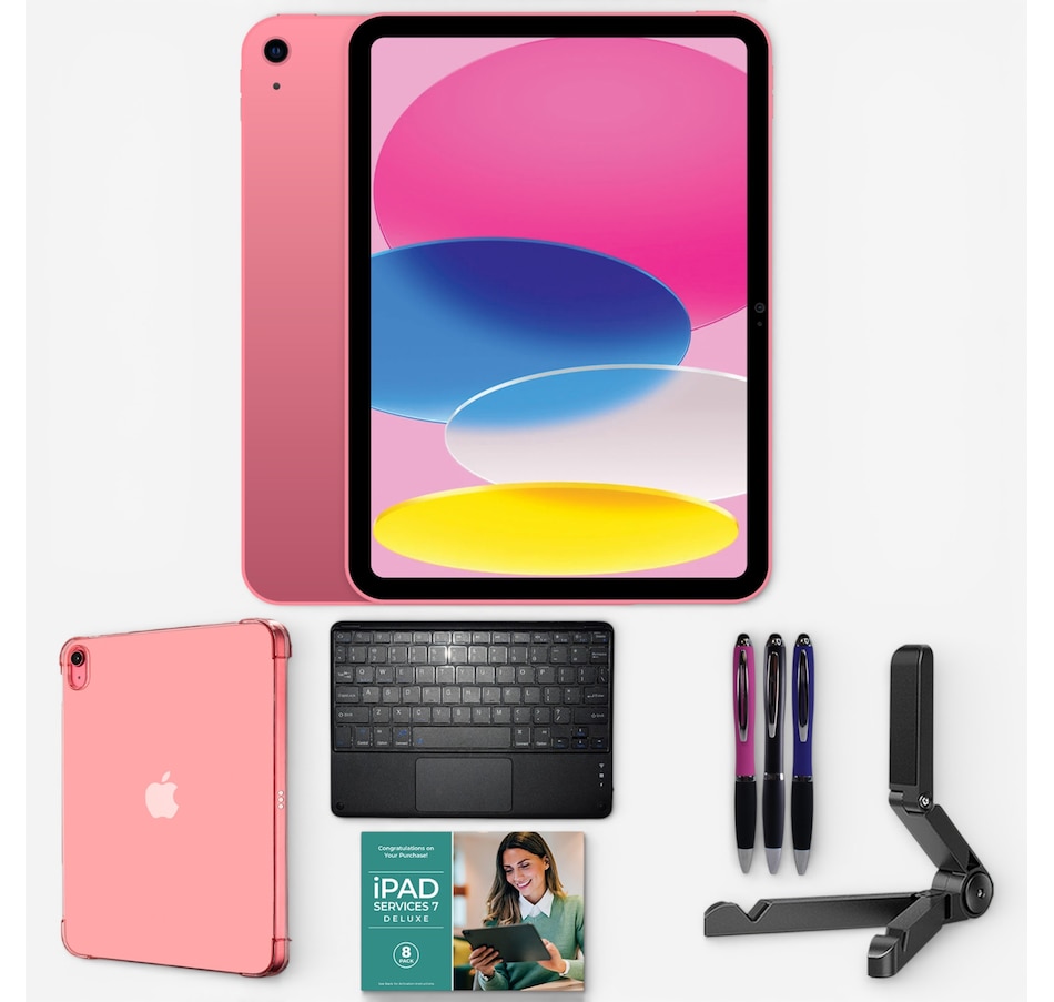 Image 727594_PNKPK.jpg, Product 727-594 / Price $659.99 - $1,169.99, Apple iPad A16 11" Tablet Bundle (11th gen, 2025) from Apple on TSC.ca's Electronics department