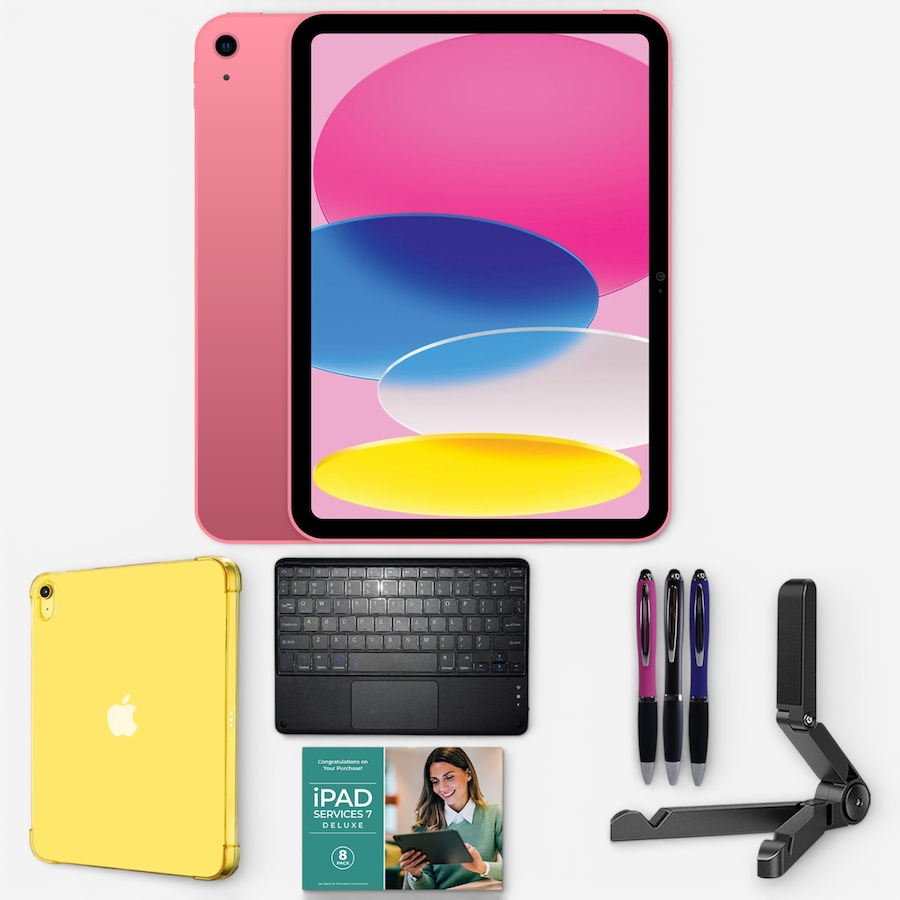 Image 727594_PNKY.jpg, Product 727-594 / Price $919.99 - $1,423.99, Apple iPad A16 11" Tablet Bundle (11th gen, 2025) from Apple on TSC.ca's Electronics department