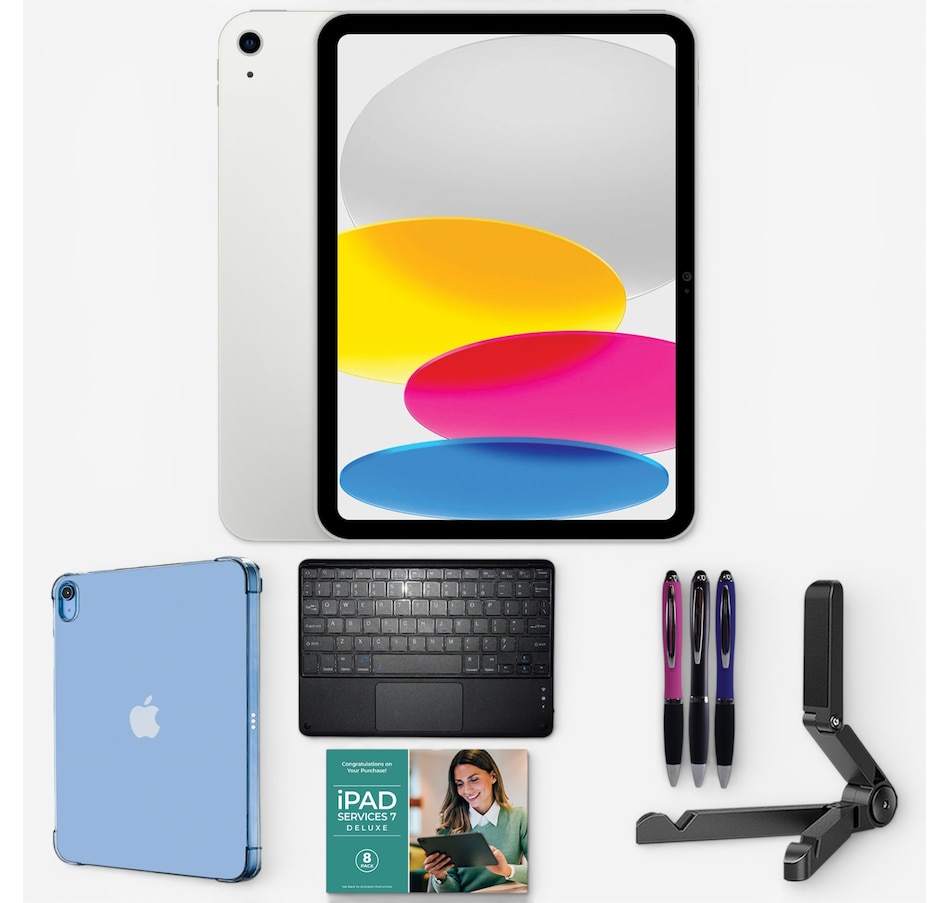 Image 727594_SILB.jpg, Product 727-594 / Price $659.99 - $1,169.99, Apple iPad A16 11" Tablet Bundle (11th gen, 2025) from Apple on TSC.ca's Electronics department