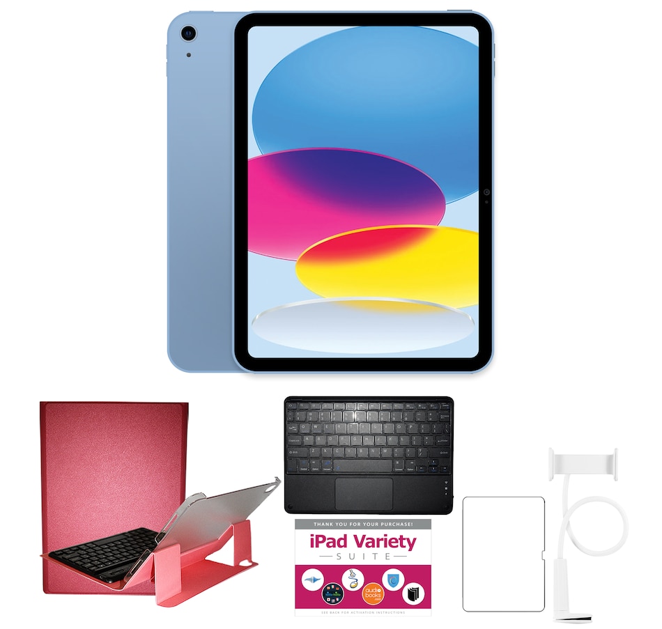Image 727595_BLMG.jpg, Product 727-595 / Price $749.99, Apple iPad 10.9" Bundle (256 GB, 10th-gen) from Apple on TSC.ca's Electronics department