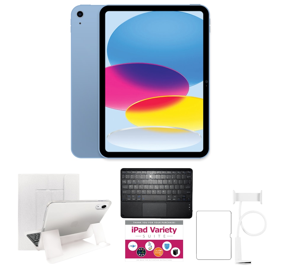 Image 727595_BLW.jpg, Product 727-595 / Price $749.99, Apple iPad 10.9" Bundle (256 GB, 10th-gen) from Apple on TSC.ca's Electronics department