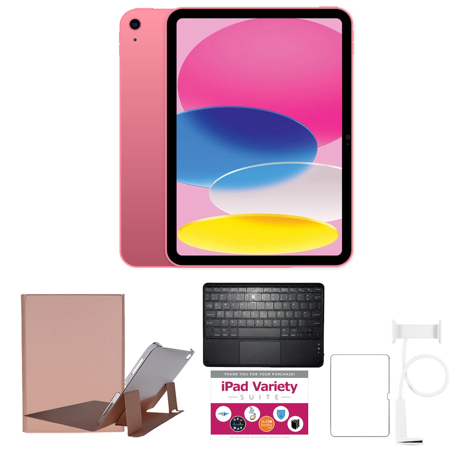 Image 727595_PKRSG.jpg, Product 727-595 / Price $749.99, Apple iPad 10.9" Bundle (256 GB, 10th-gen) from Apple on TSC.ca's Electronics department
