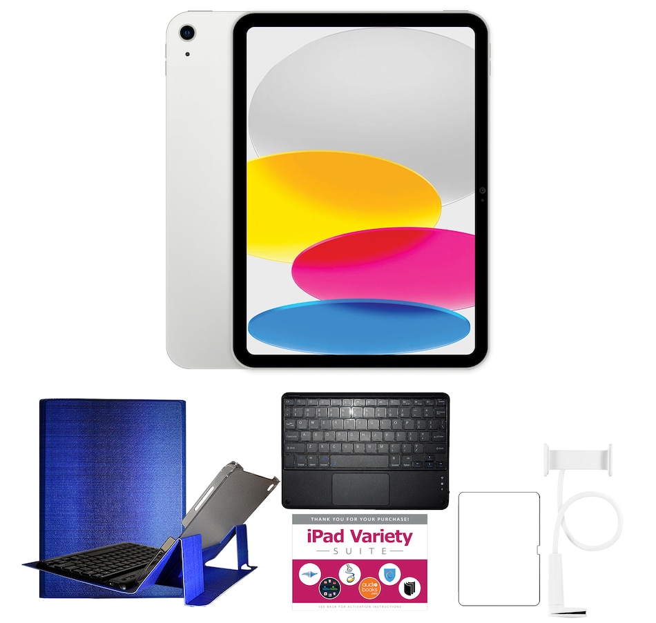 Image 727595_SILB.jpg, Product 727-595 / Price $749.99, Apple iPad 10.9" Bundle (256 GB, 10th-gen) from Apple on TSC.ca's Electronics department