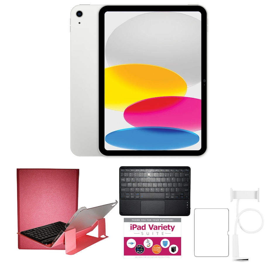 Image 727595_SILMG.jpg, Product 727-595 / Price $749.99, Apple iPad 10.9" Bundle (256 GB, 10th-gen) from Apple on TSC.ca's Electronics department
