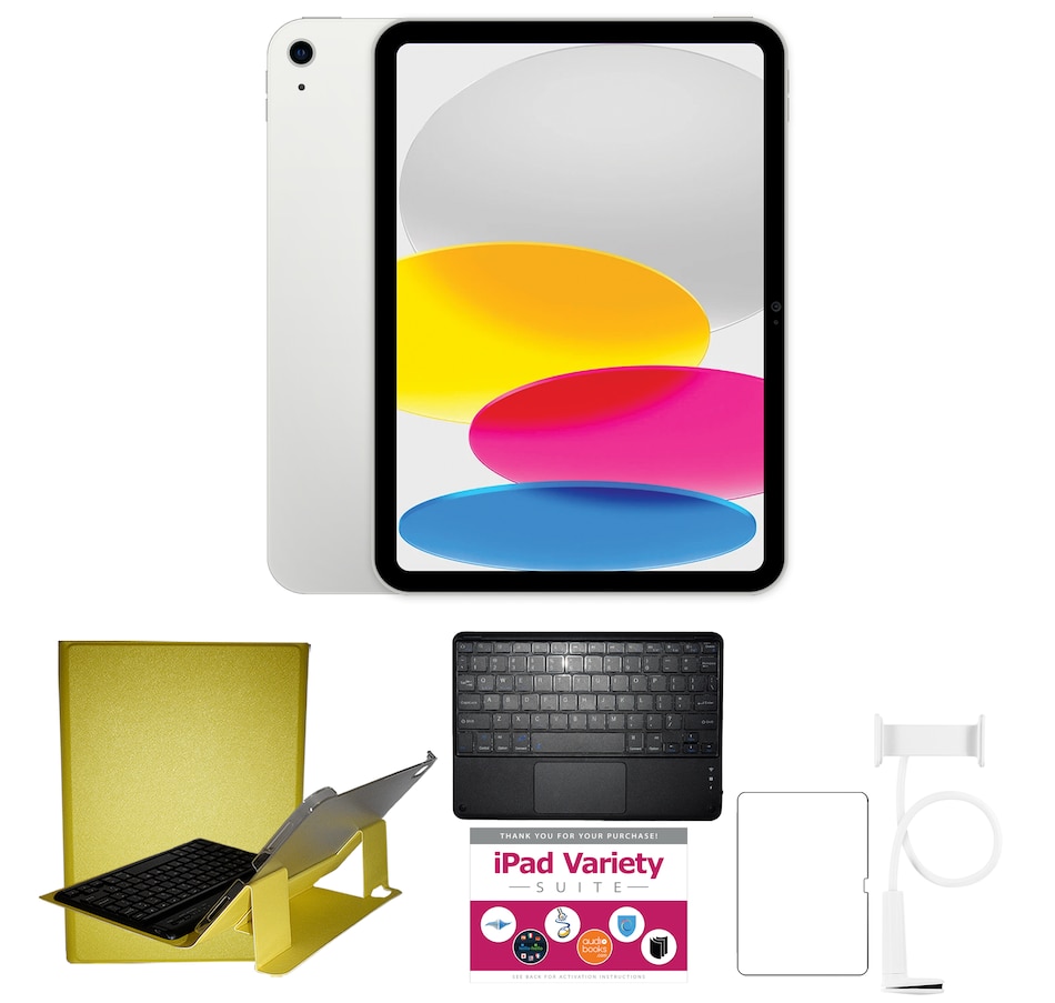 Image 727595_SILYW.jpg, Product 727-595 / Price $749.99, Apple iPad 10.9" Bundle (256 GB, 10th-gen) from Apple on TSC.ca's Electronics department