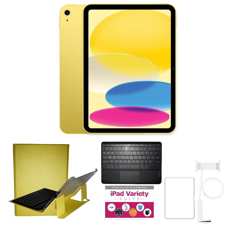 Image 727595_YEYE.jpg, Product 727-595 / Price $749.99, Apple iPad 10.9" Bundle (256 GB, 10th-gen) from Apple on TSC.ca's Electronics department