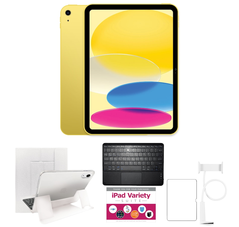Image 727595_YLW.jpg, Product 727-595 / Price $749.99, Apple iPad 10.9" Bundle (256 GB, 10th-gen) from Apple on TSC.ca's Electronics department
